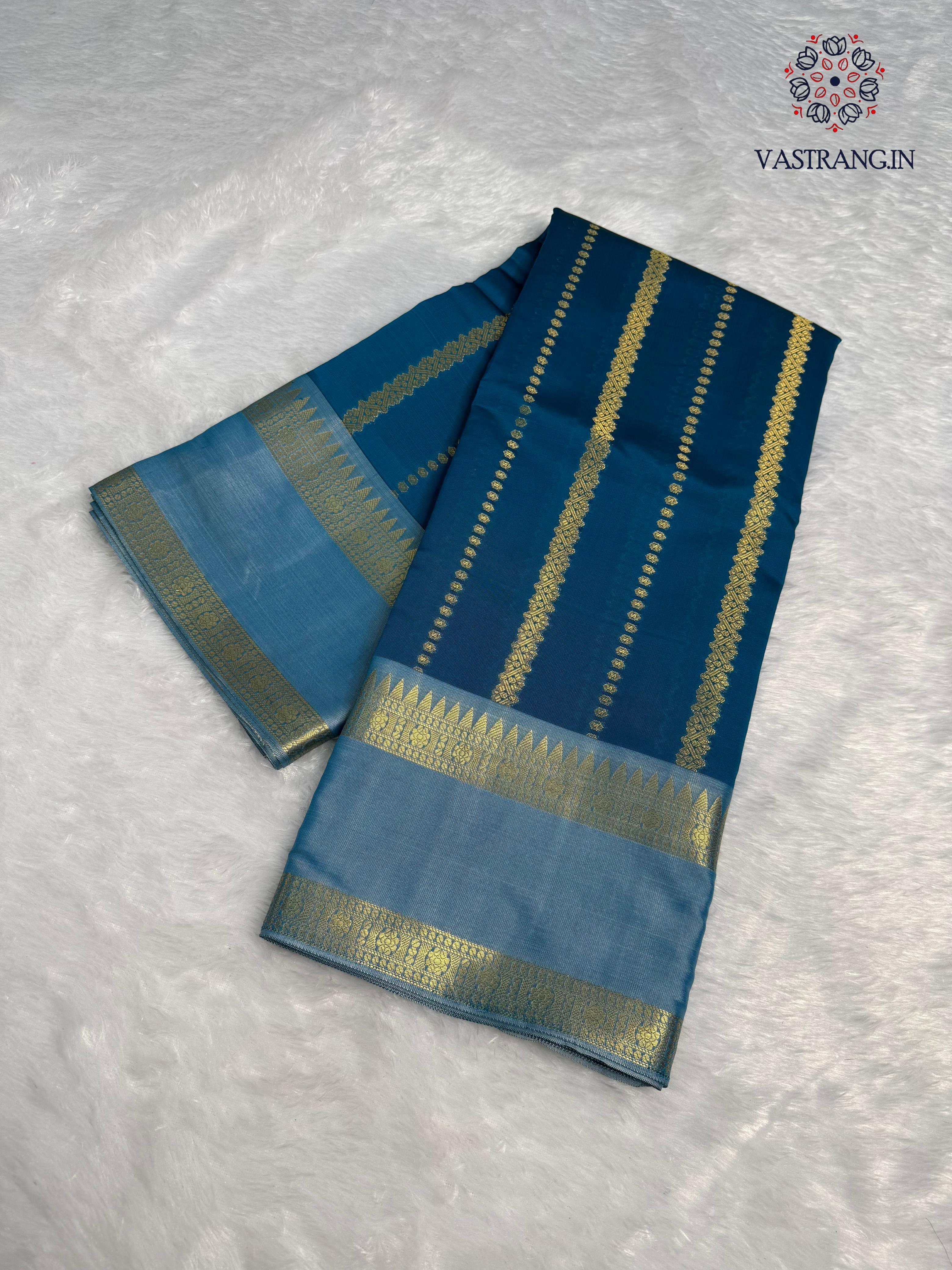 New Wedding Wear Banarasi Soft Silk Jacquard Weaving Work Fancy Designer Saree - Image 15