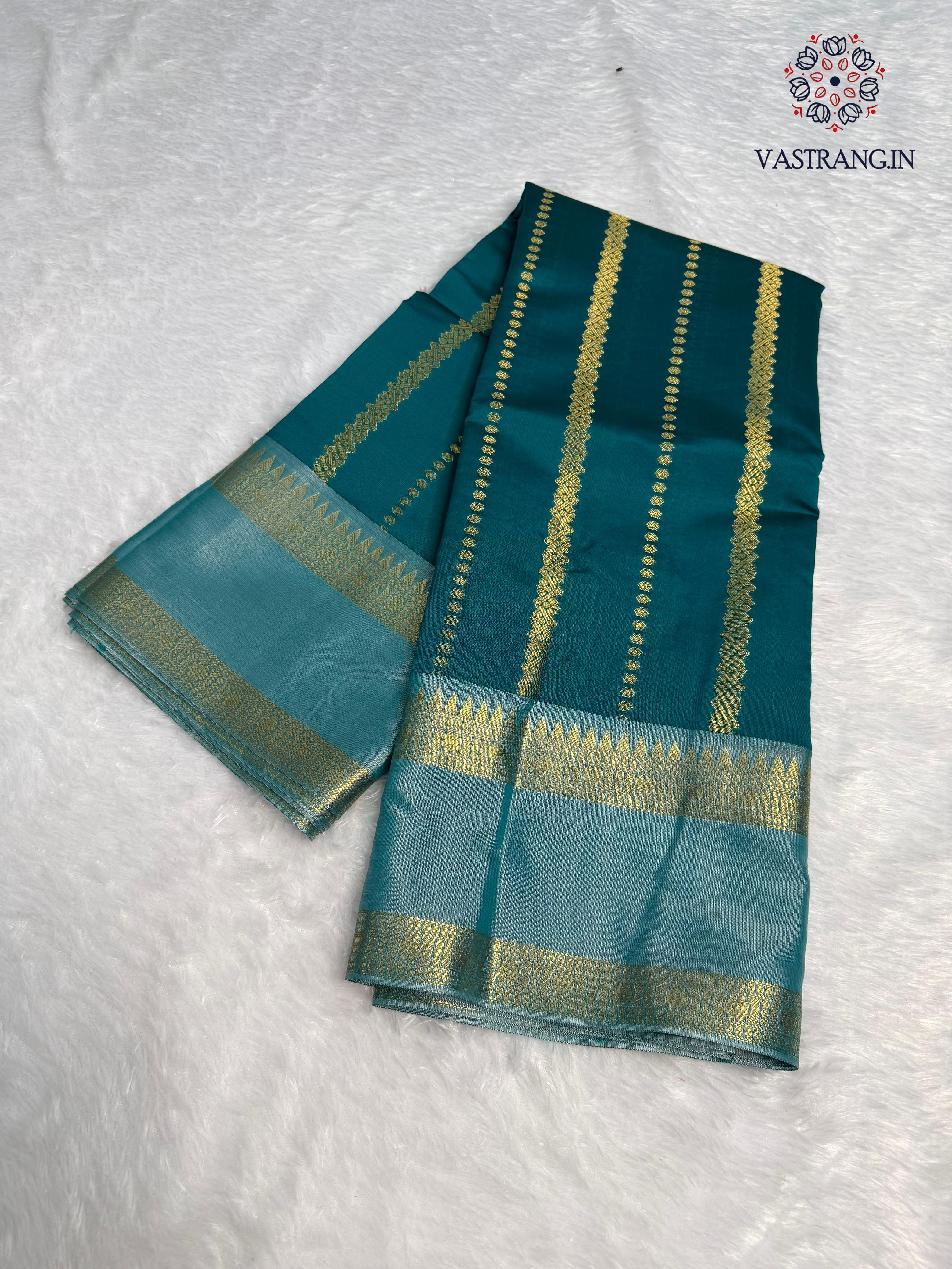 New Wedding Wear Banarasi Soft Silk Jacquard Weaving Work Fancy Designer Saree - Image 20