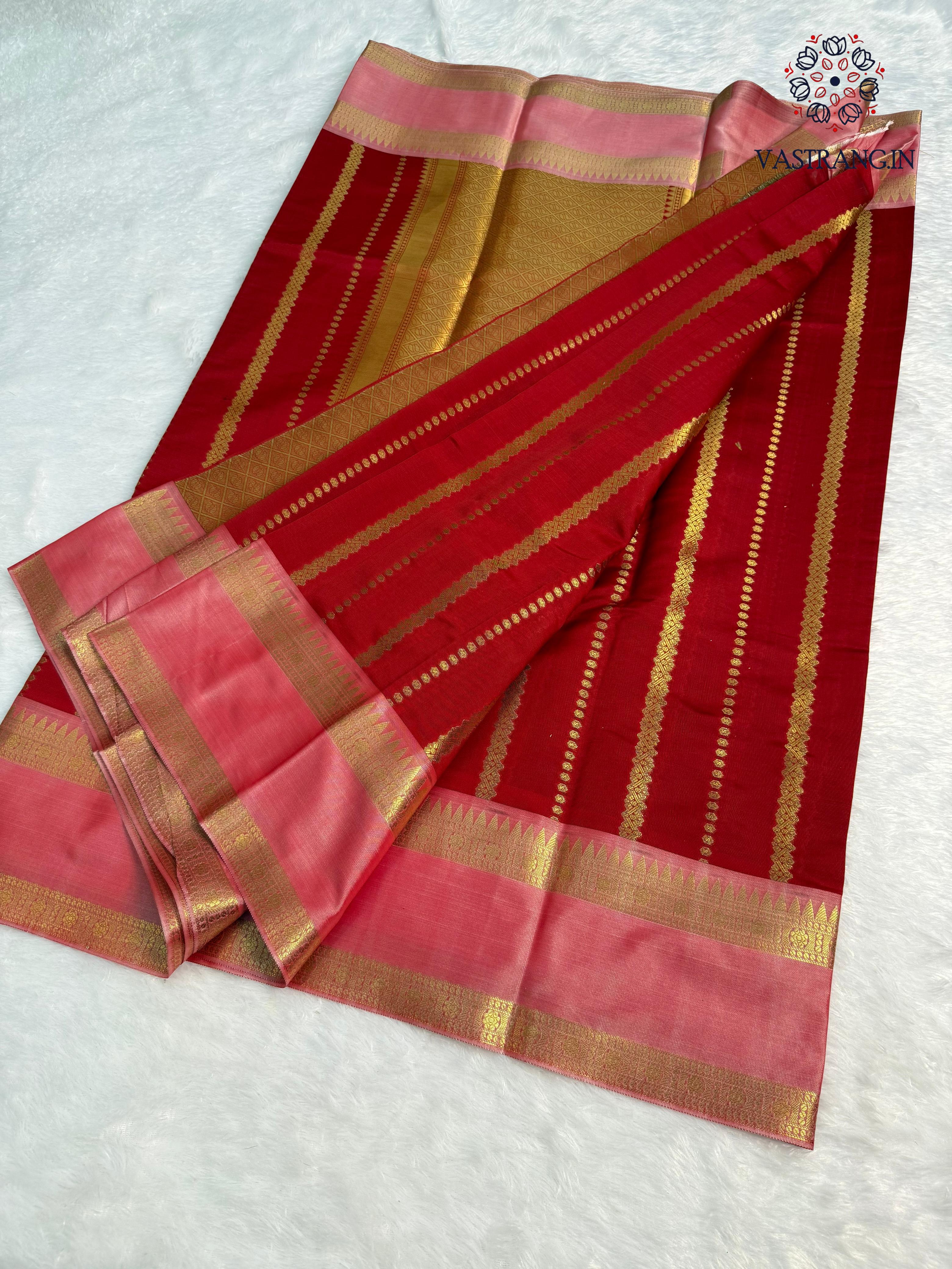 New Wedding Wear Banarasi Soft Silk Jacquard Weaving Work Fancy Designer Saree - Image 5